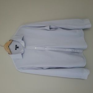 Express dress shirt large, 16 - 161/2, light blue